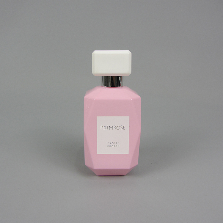 Free Sample Pink Woman 50ml Personalized Spray Glass Perfume Bottle 50ml Wholesale