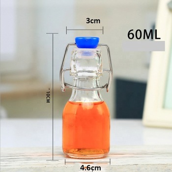 Free Sample Small Swing Top Bottle 50ml 100ml 250ml