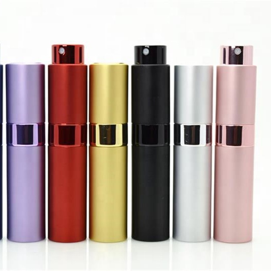 Free Samples 10Ml Atomizer Fragrance Aluminum Perfume Spray Bottles