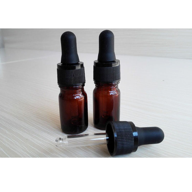 Free Samples 1Ml 2Ml Small Size Empty Glass Bottle,Mini Glass Tube,Essential 5Ml Oil Bottle With Screw Cap