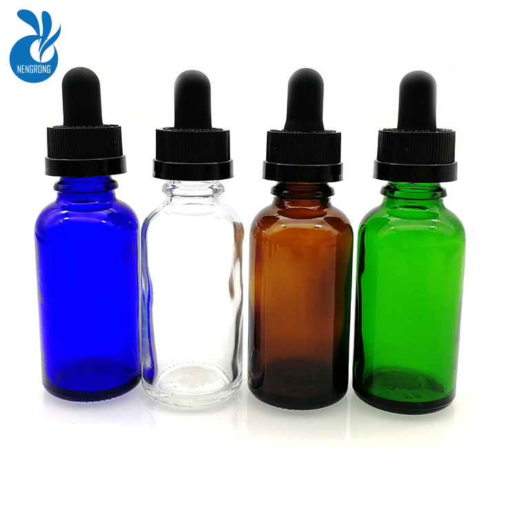 Free Samples 5ml 10ml 20ml 30ml 50ml 100ml 15ml blue e liquid glass dropper bottle pipette essential oil glass dropper bottles