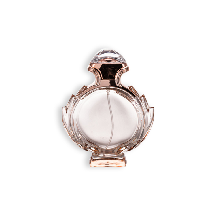 Free Samples Luxury 100ml Glass Refillable Spray Perfume Bottle with Cap