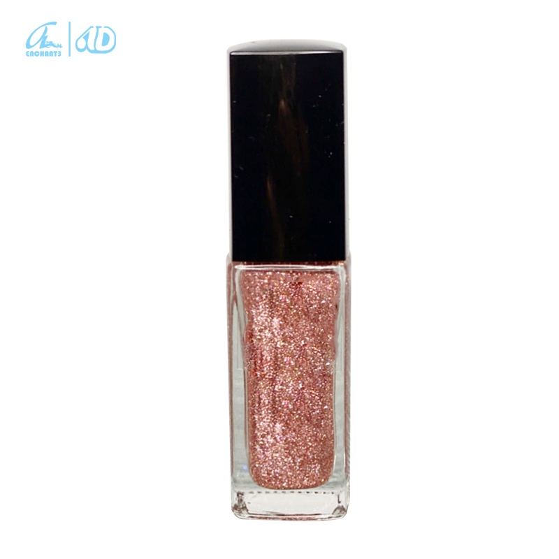 Free Shipping China Suppliers Free Sample Hot Stamping Empty Nail Glass Polish Bottle With Brush