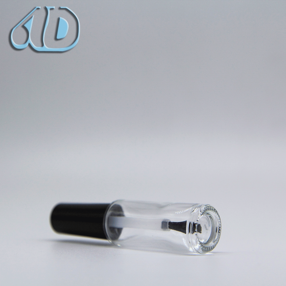 Free Shipping China Suppliers Free Sample Hot Stamping Empty Nail Glass Polish Bottle With Brush