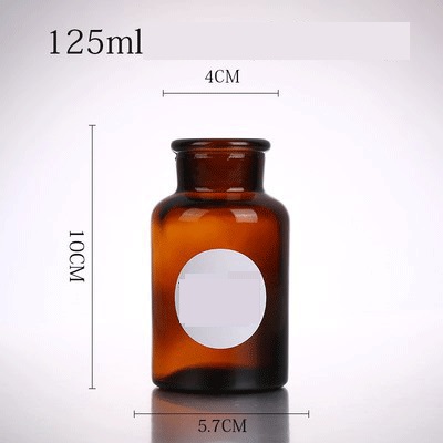 Free sample 100ml 150ml 200ml 250ml amber and white reed diffuser glass bottles