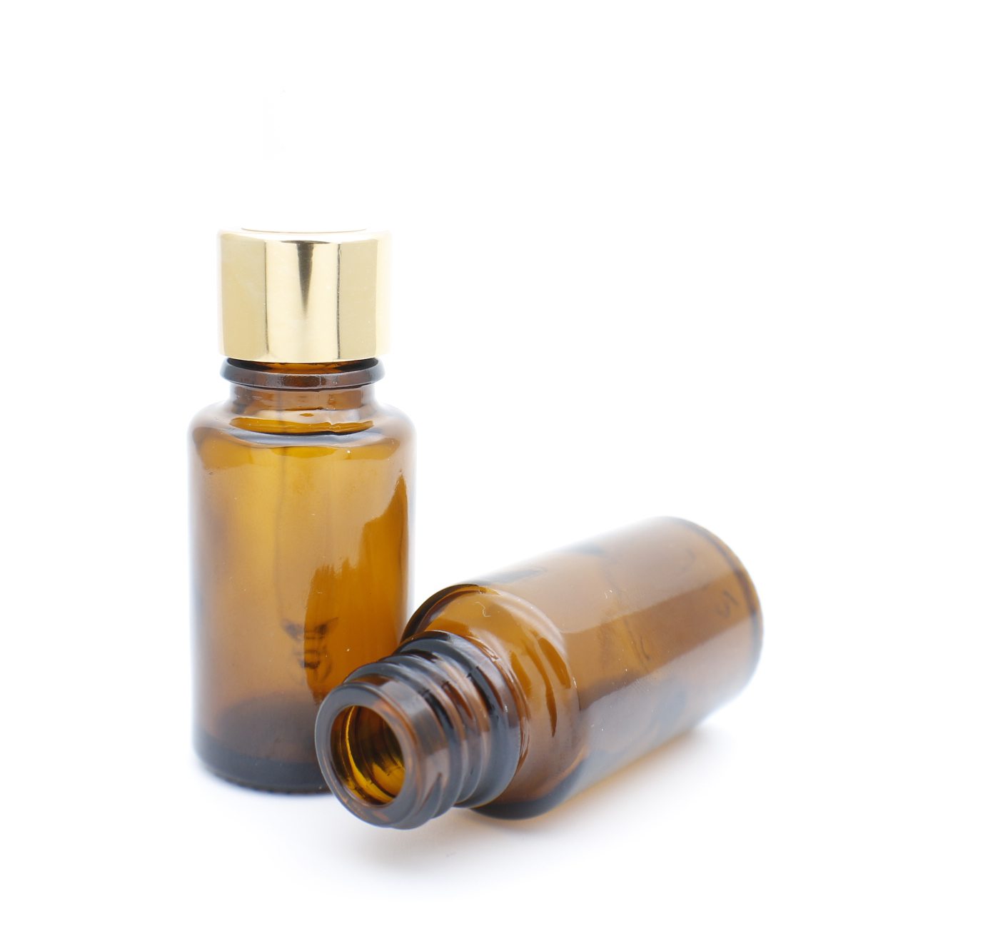 Free sample 10ml essential oil amber glass bottle with euro dropper