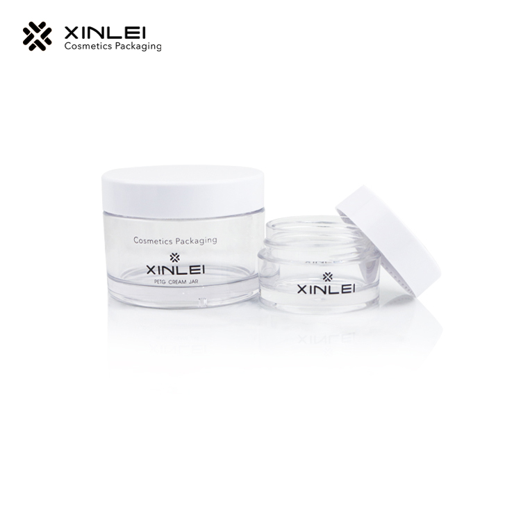 Free sample 2oz 60g Cosmetics containers and packaging empty cosmetic jars custom round cosmetic packaging cream Skin Care jar