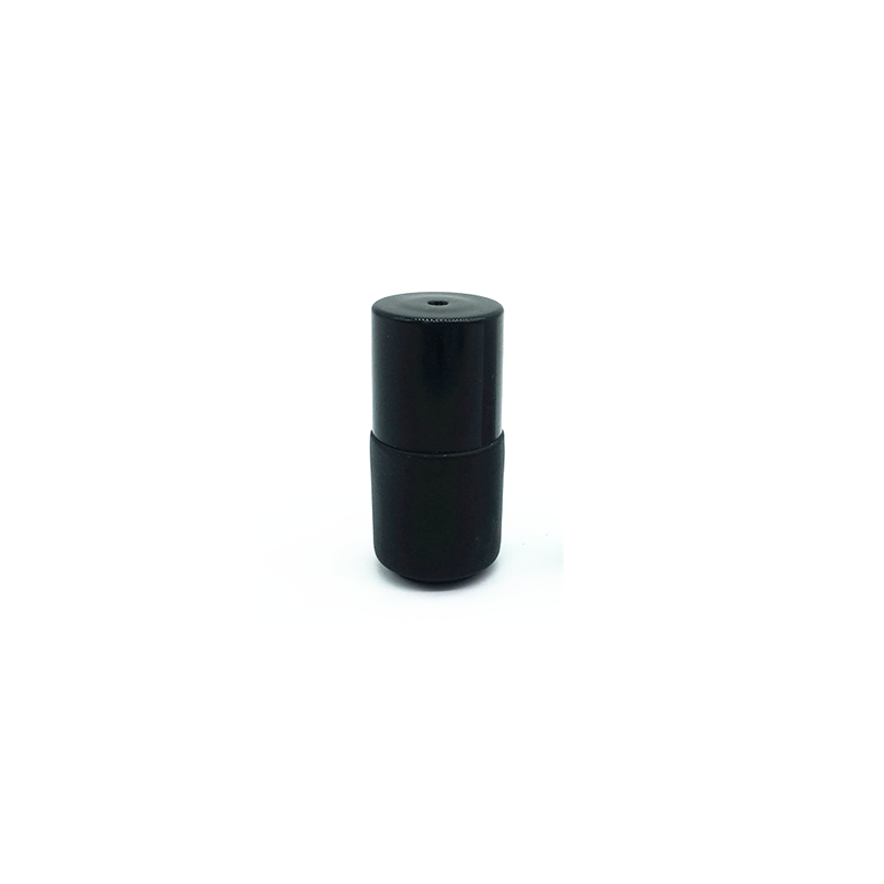 Free sample 5ml 7ml 9ml 10ml 11ml 13ml 14ml 15ml frosted matte black empty glass uv gel nail polish bottle with brush