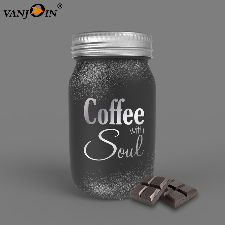 Free sample Glass Mason Jar 2oz 4oz 12oz 16oz 25oz 750ml With Acrylic Lids Straw For Liquor Iced Brew Drinks Coffee
