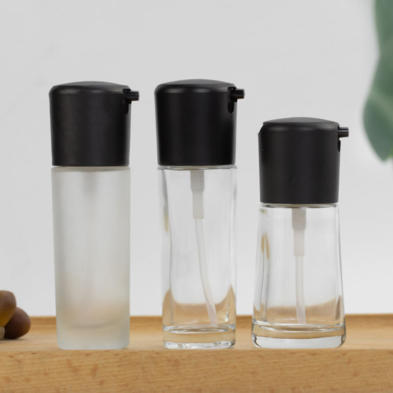 Free sample High Quality 30ML Luxury Glass Makeup Foundation Bottle