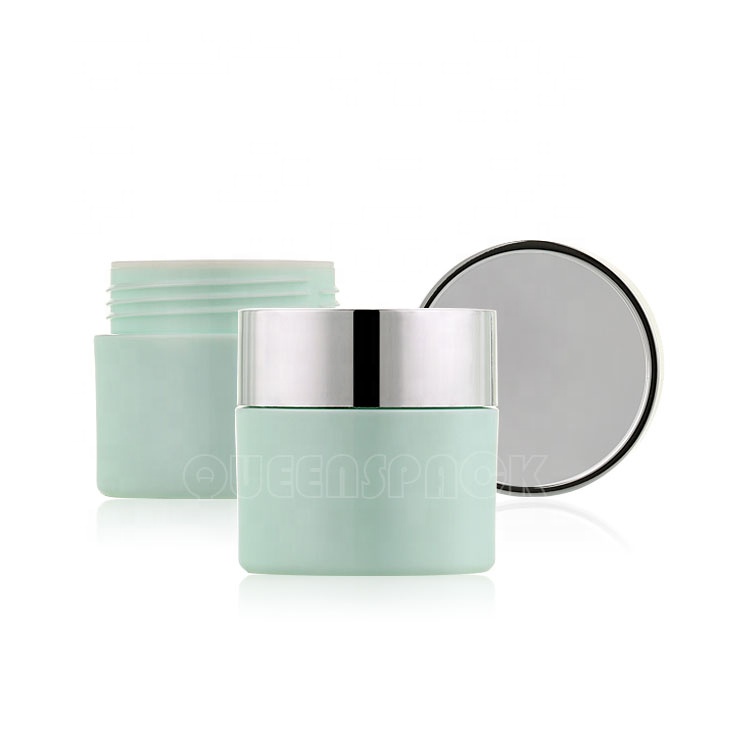 Free sample High-end Custom Beauty Cream Jar Biodegradable Cosmetic Containers 50ML Cosmetic Container