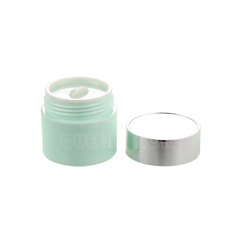 Free sample High-end Custom Beauty Cream Jar Biodegradable Cosmetic Containers 50ML Cosmetic Container