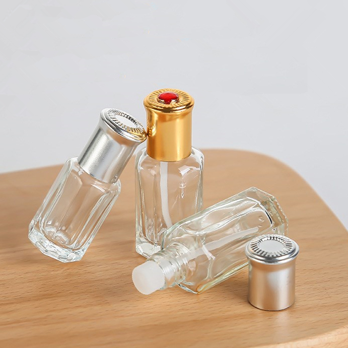 Free sample New design square 3ml 6ml 9ml 12ml roll on bottle roller bottle essential oil bottle for fragrance