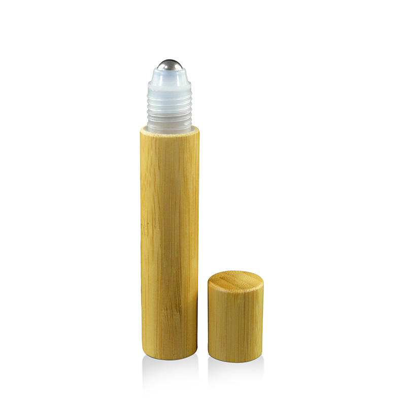 Free sample OEM color lipstick tube lip gloss10ml 15ml bamboo glass roller bottle for essence oil