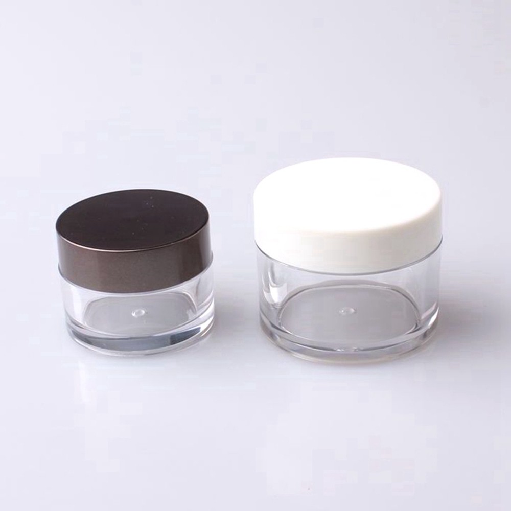 Free sample acrylic china factory clear plastic container jar