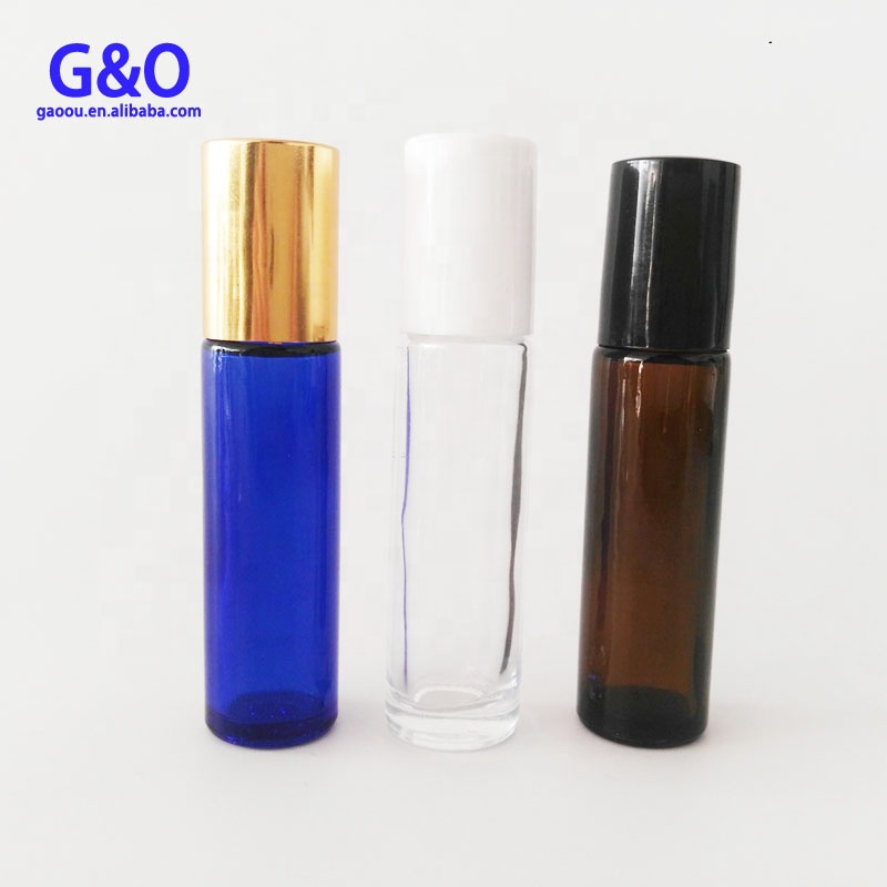 Free sample essential oil 1ml 2ml 3ml 5ml 10 ml glass roller bottle with roller ball