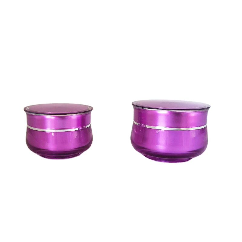 Free sample jar empty cosmetic packaging skincare cream jar plastic bottle 30g