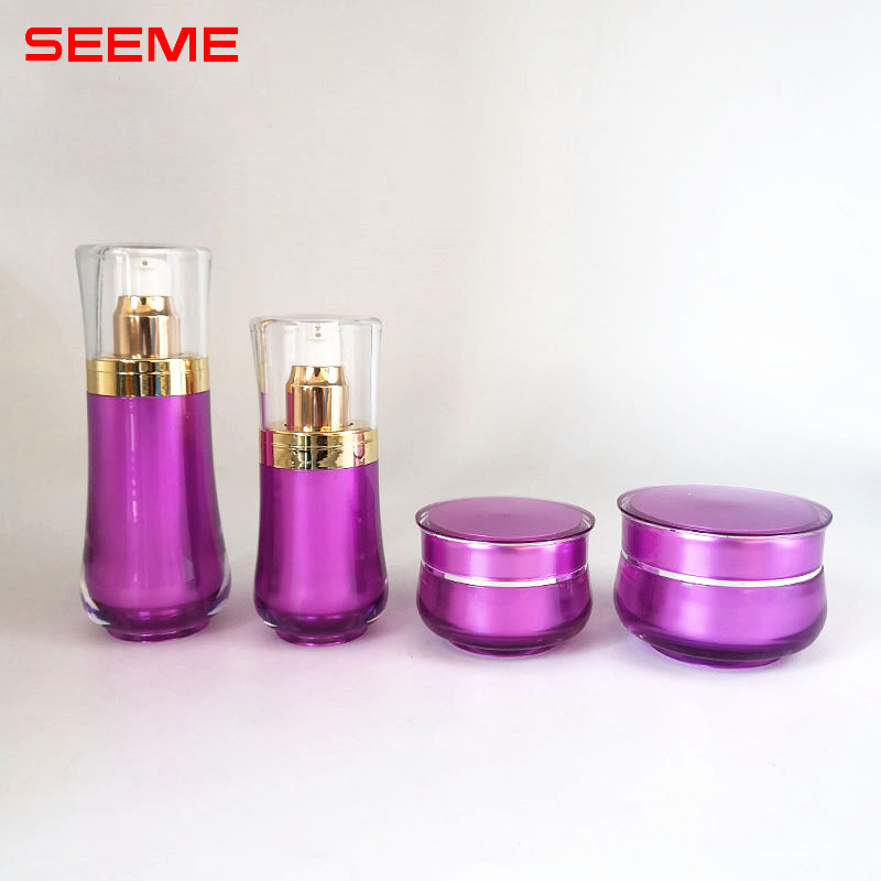 Free sample jar empty cosmetic packaging skincare cream jar plastic bottle 30g