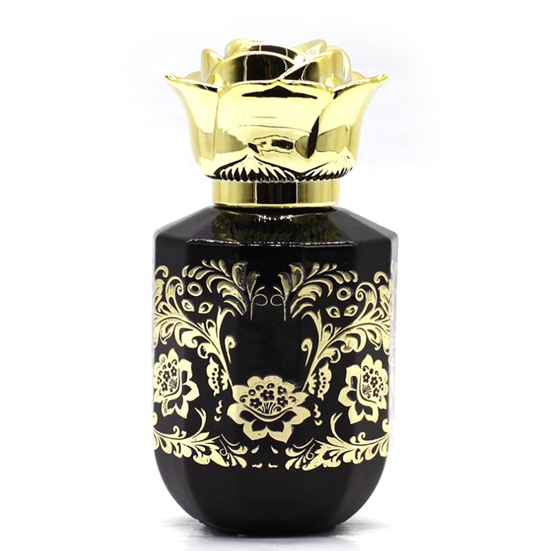 Free sample luxury 50 ml crystal perfume spray bottle for sale
