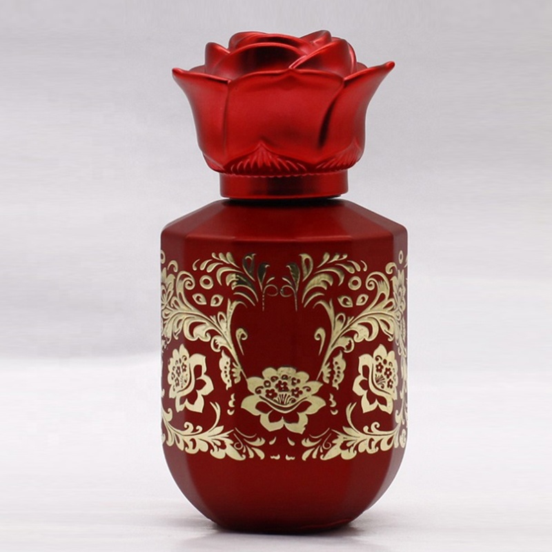 Free sample luxury 50 ml crystal perfume spray bottle for sale