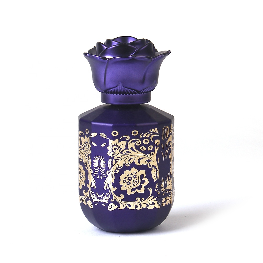 Free sample luxury 50 ml crystal perfume spray bottle for sale
