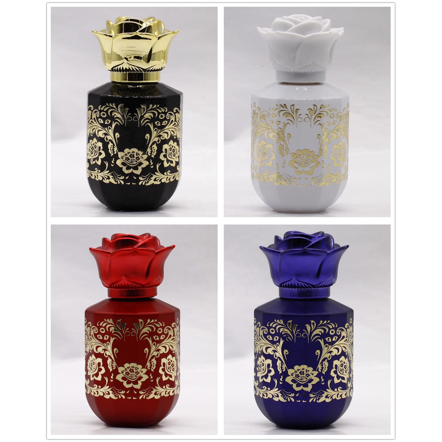 Free sample luxury 50 ml crystal perfume spray bottle for sale