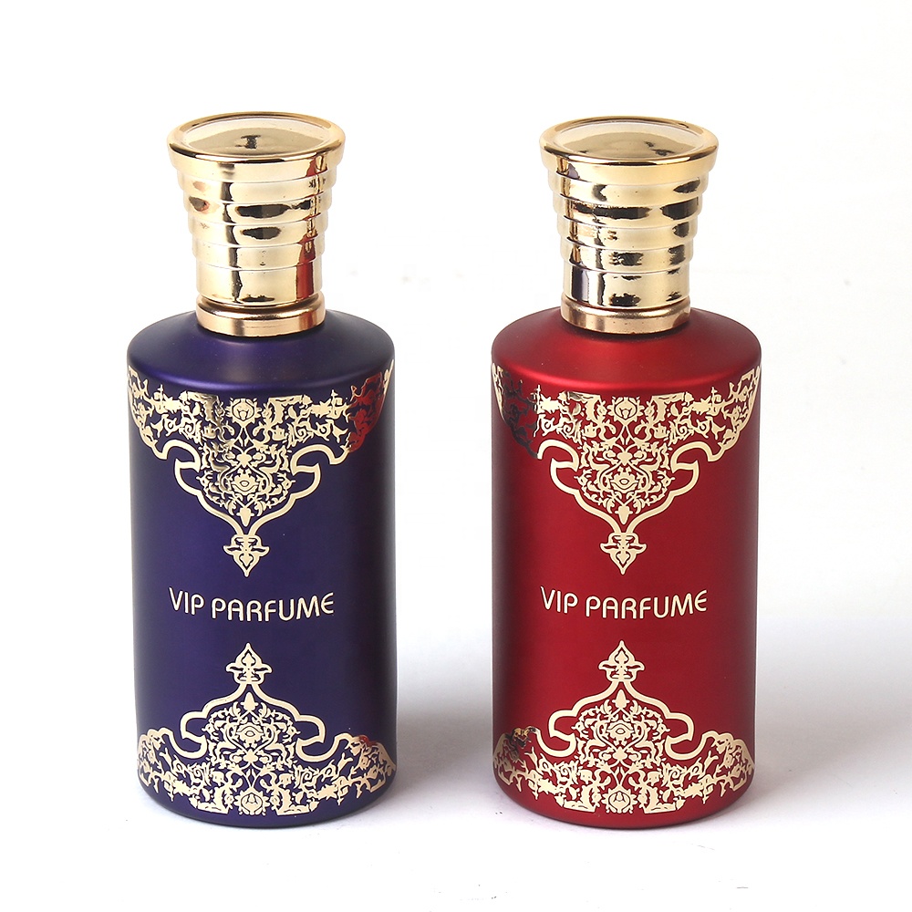 Free sample luxury 50 ml glass perfume spray bottle