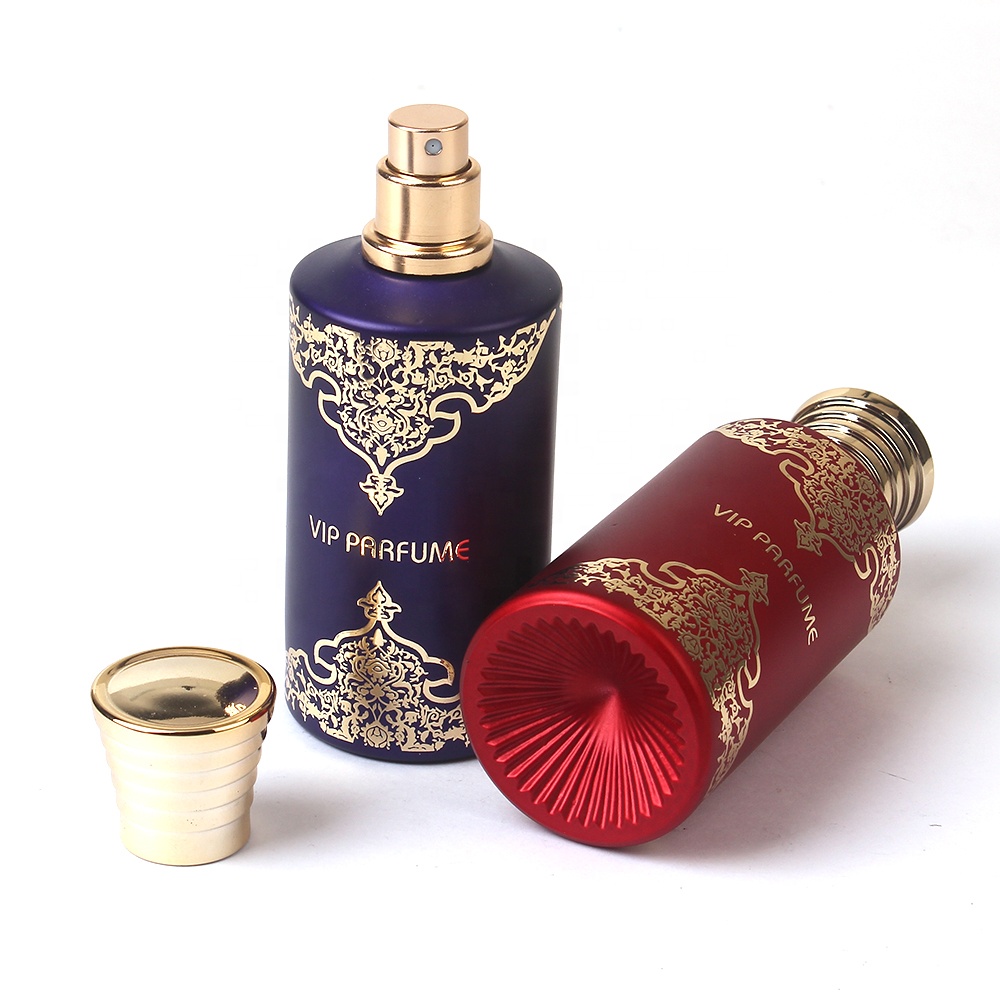 Free sample luxury 50 ml glass perfume spray bottle