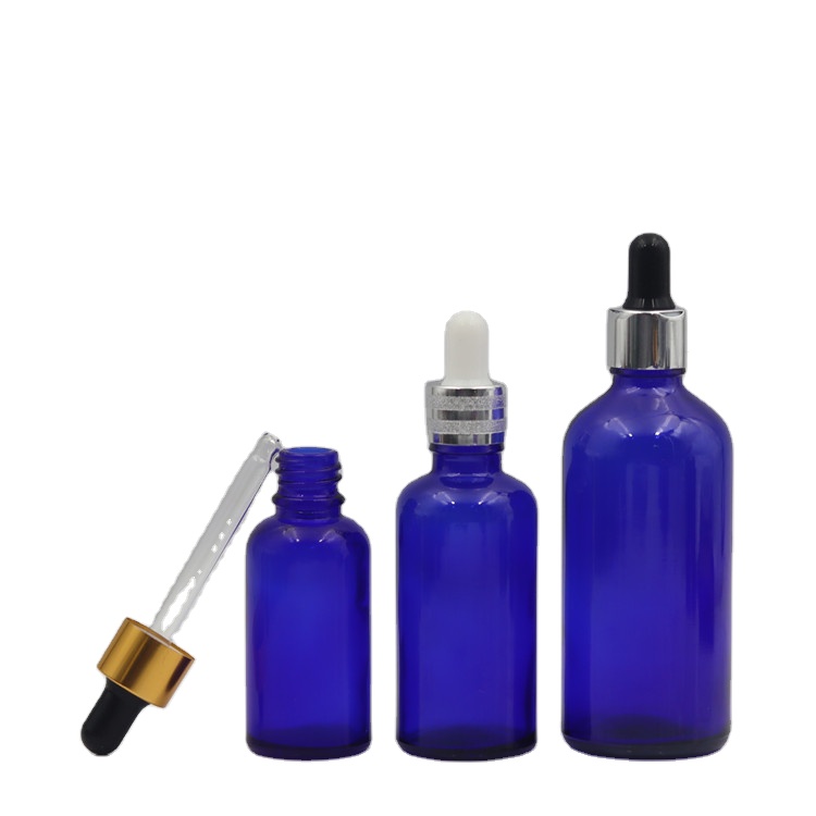 Free sample luxury cosmetic essential hair oil glass dropper bottle