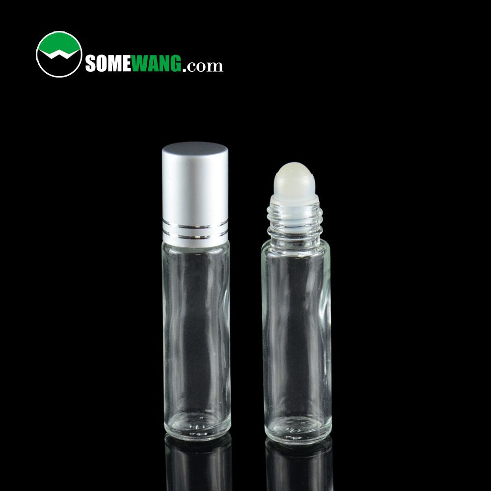 Free sample perfume bottle manufacture frosted mini perfume glass roll on bottles 10 ml