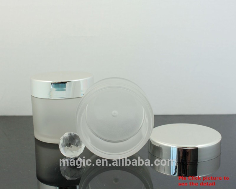 Free sample plastic cosmetic cream jars containers