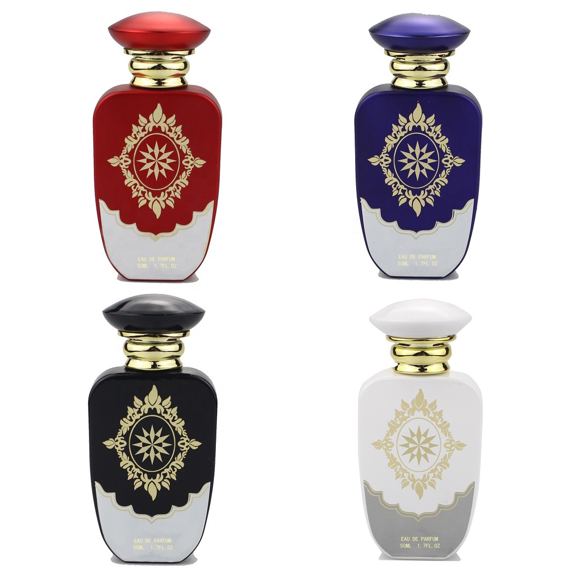 Free sample rectangle delicate roll on refillable glass perfume spray bottle