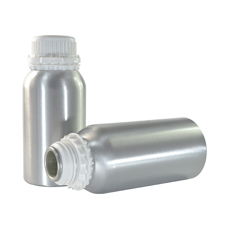 Free sample refillable cosmetic packing 100ml 120ml 150ml 200ml 300ml 500ml 1 liter aluminum essential oil bottle