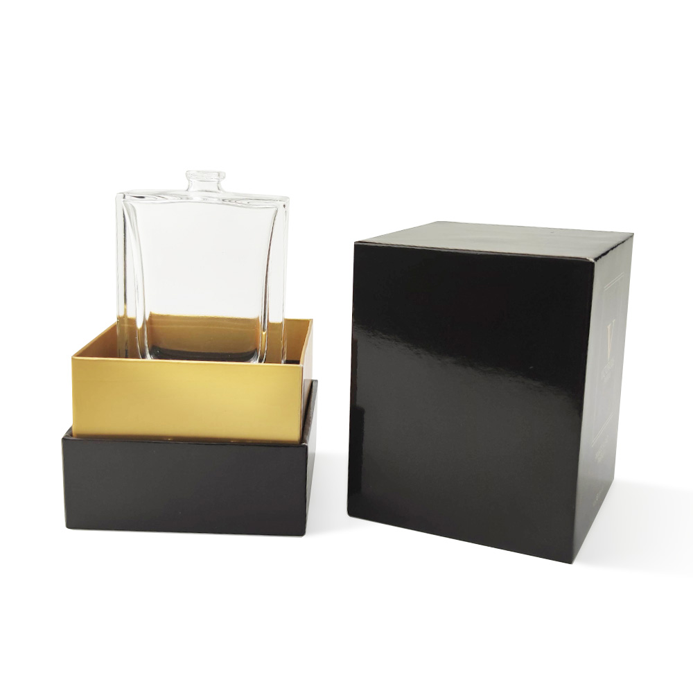 Free sample top quality wholesale customer label empty frosted glass multi color perfume flacon packaging bottle