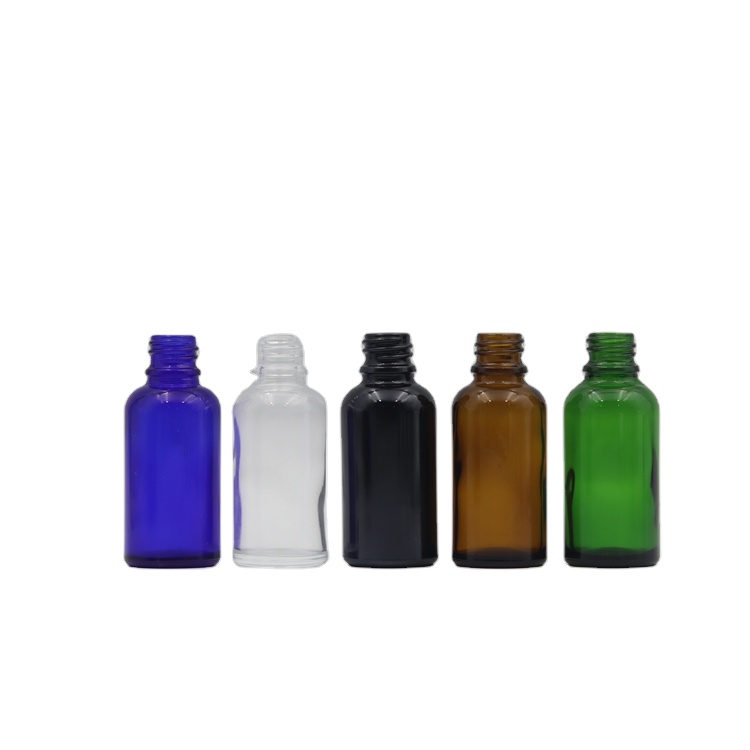 Free sample wholesale 30ml glass essential oil bottle with dropper