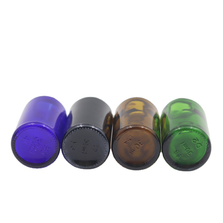 Free sample wholesale 30ml glass essential oil bottle with dropper