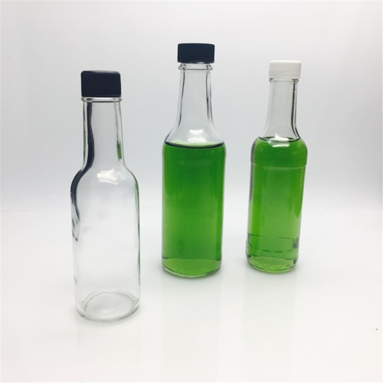Free samples !!! 150ml 180ml 250ml glass chili pepper /hot sauce bottles plastic cap