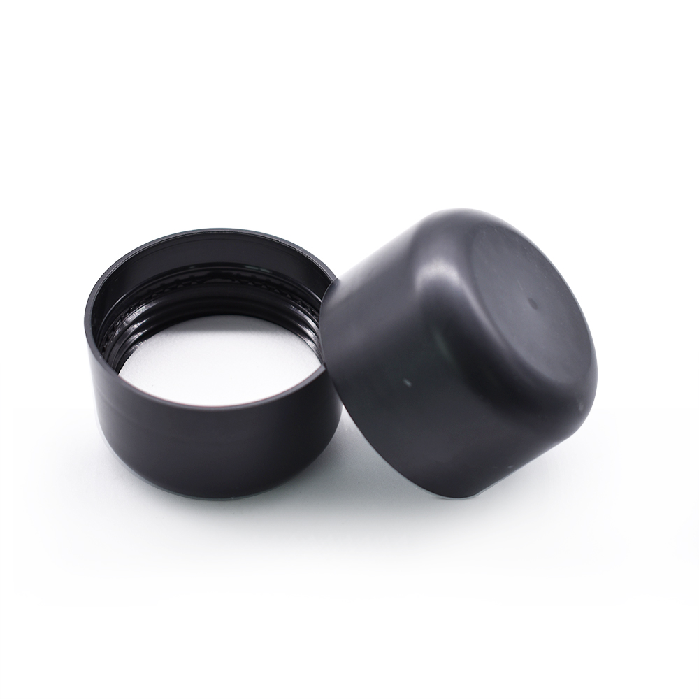 Free samples clear glass jar with black lids 30g 50g 80g 100g face cream bottle