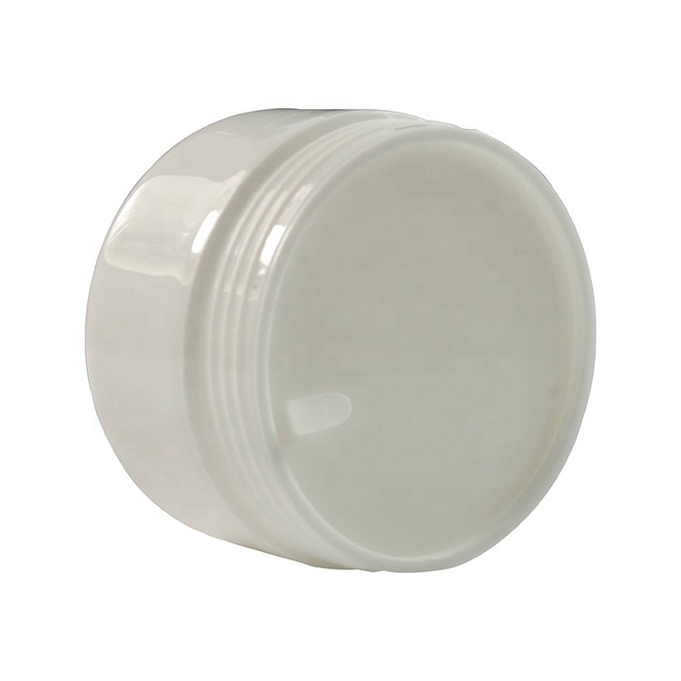 Free samples cosmetic packaging containers 50g 100g 150g 200g 250g white plastic face cream jar