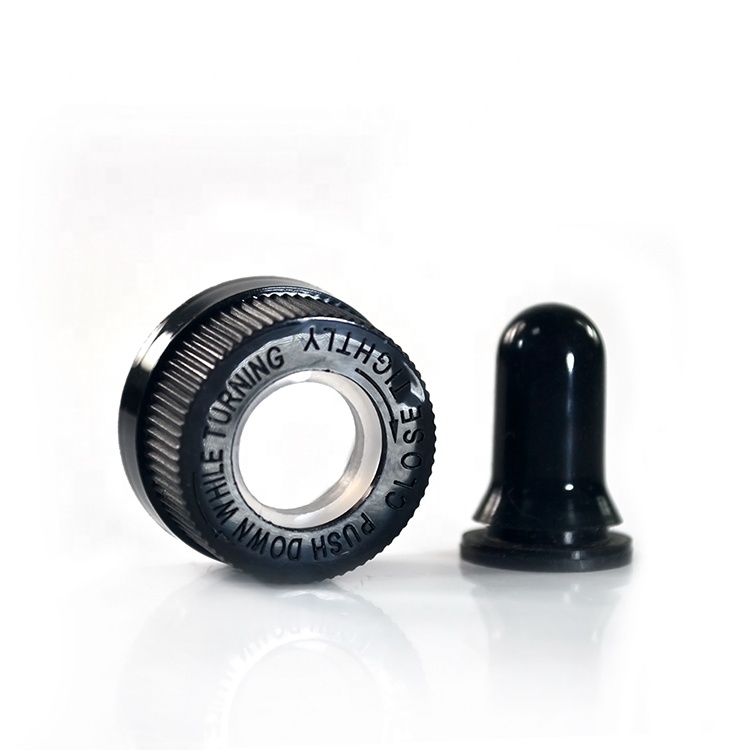 Free samples e liquid 5ml 10ml 15ml 20ml 30ml 50ml 100ml clear green blue amber glass dropper bottle with black childproof cap