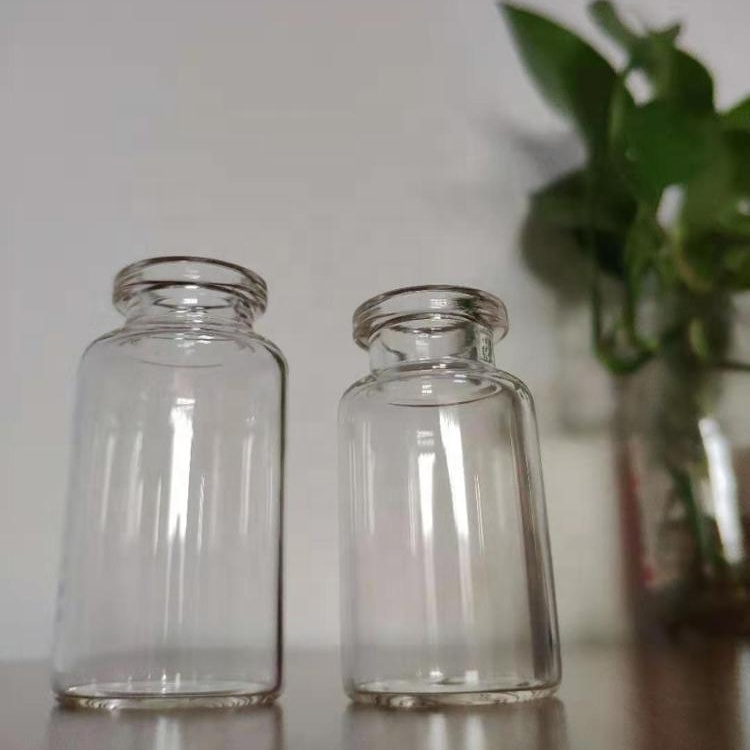 Free samples wholesale cheap ISO 10R tubing clear siliconized glass vial for pharmaceutical antibiotics