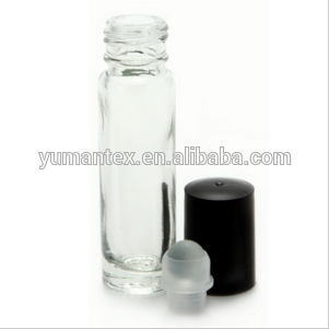 Free shipping !In stock sales!10ml clear glass roll on bottle perfume bottle essential oil bottle