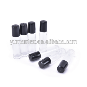 Free shipping !In stock sales!10ml clear glass roll on bottle perfume bottle essential oil bottle