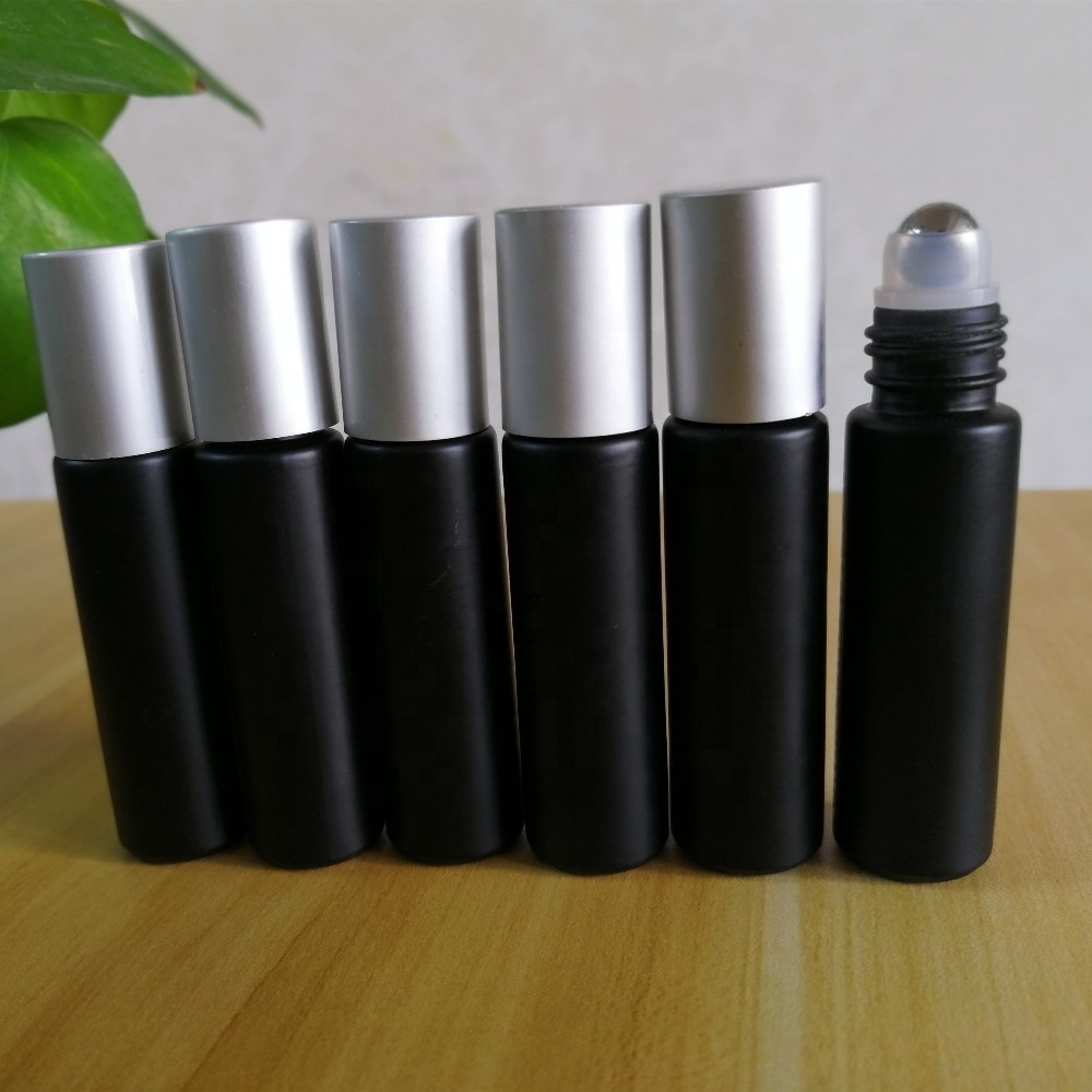 Free shipping10ml Roll on thick glass perfume bottle