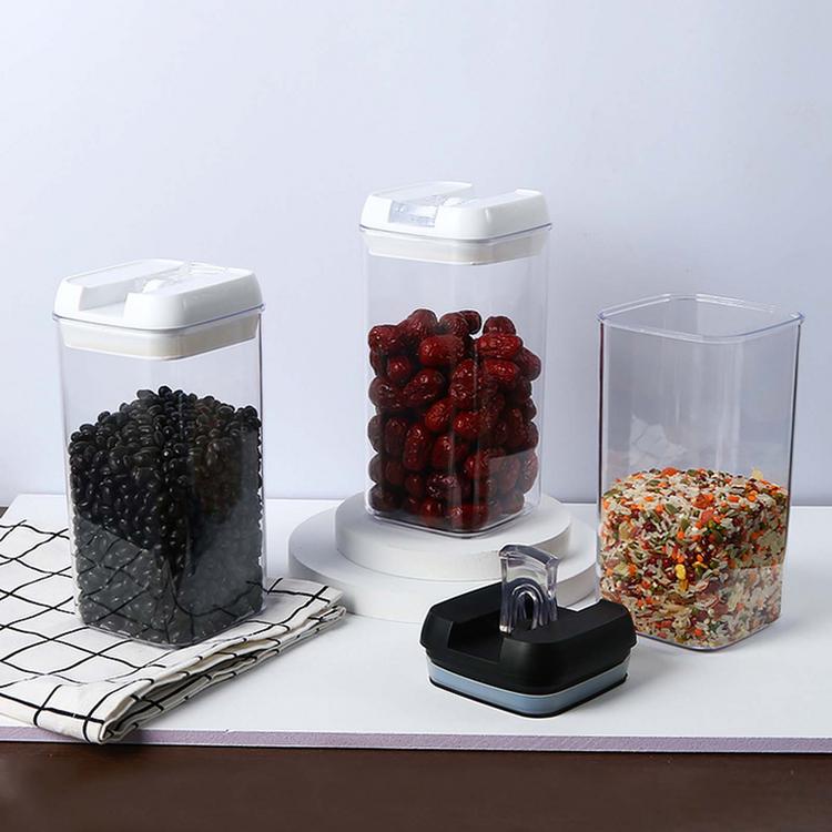 Fresh-keeping Box Multi-purpose Moisture-proof Container Kitchen damp-proof easy-to-buckle cans