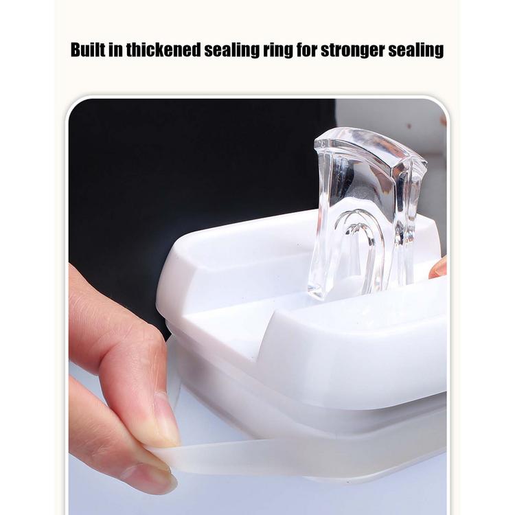 Fresh-keeping Box Multi-purpose Moisture-proof Container Kitchen damp-proof easy-to-buckle cans