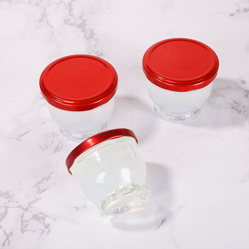 Fresh stewed bird's nest glass bottle with lead-free and high temperature resistance