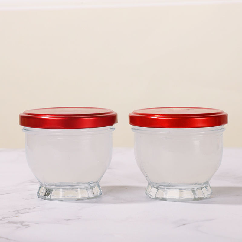 Fresh stewed bird's nest glass bottle with lead-free and high temperature resistance