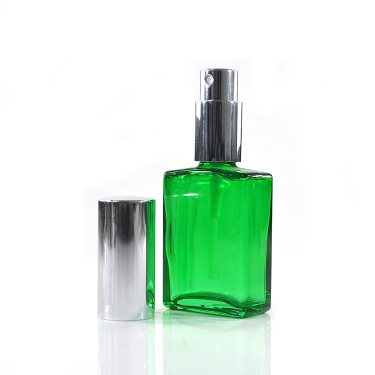 Frosted 15ml 30ml 50ml 100ml Perfume Glass Bottle with sprayer and lotion pump cap