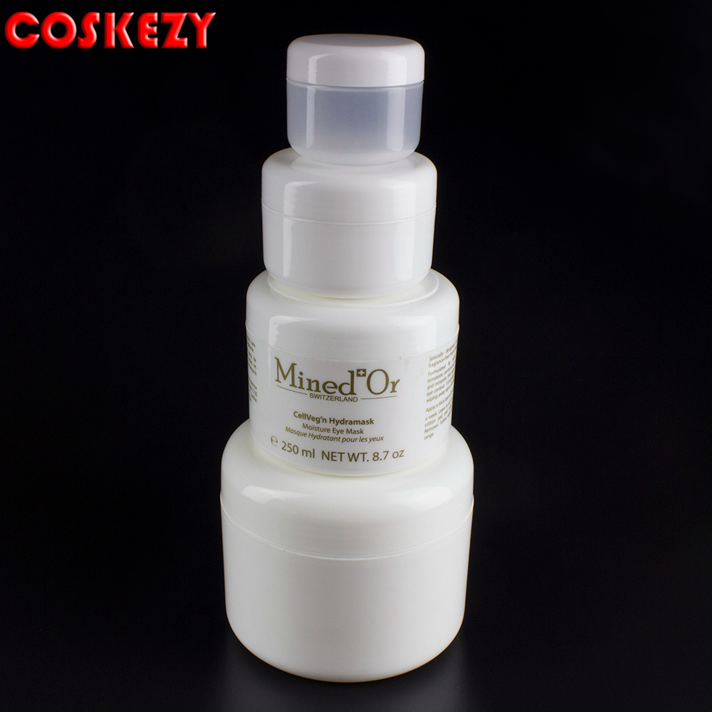 Frosted Clear Empty Various Size PP Cosmetic Plastic Jar, 50ml 250ml 500ml 100 ml Screw Top Jars